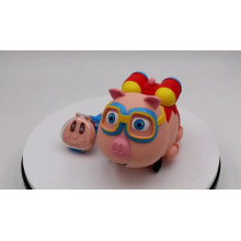 DWI Dowellin follow me pig watch remote control toys rc with lights sound